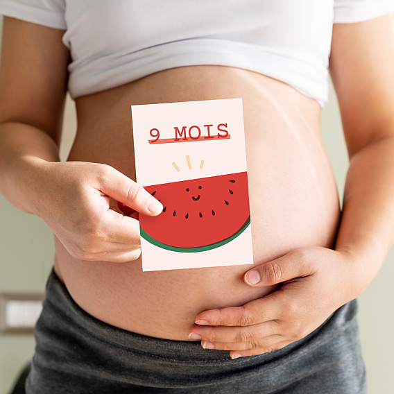 Cartes étapes bébé, cartes étapes grossesse: large choix sur ce site