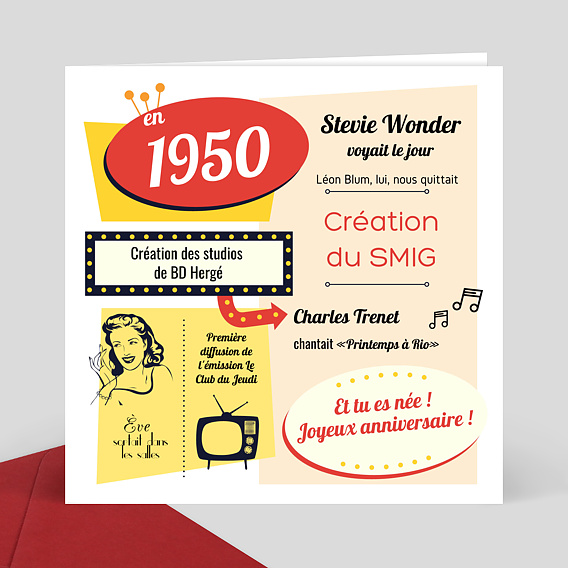 Carte Anniversaire Surf Popcarte