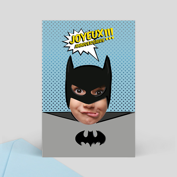 Carte Anniversaire Bat Anniversaire Popcarte