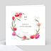 Carte anniversaire adulte Anniversaire Floral