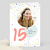 Carte Anniversaire enfant 15 ans 