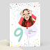 Carte Anniversaire enfant 9 ans