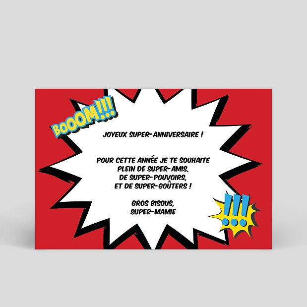 Carte Anniversaire Wonder Anniversaire Popcarte