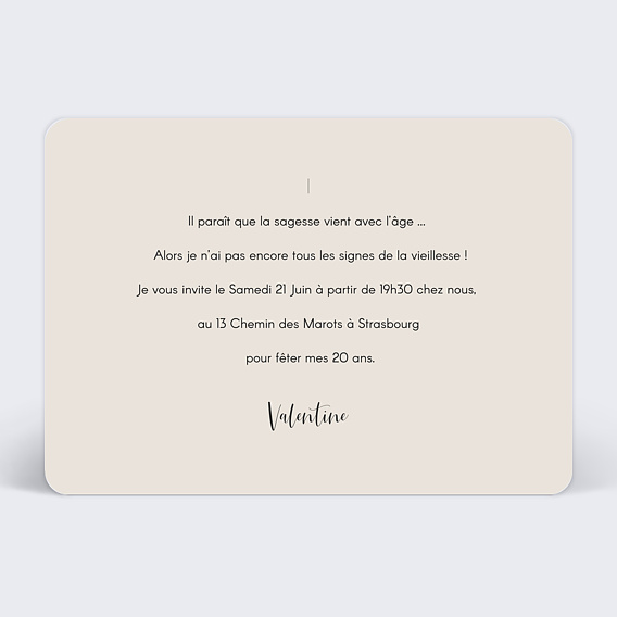 Invitation Anniversaire Polaroid - Popcarte