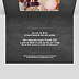 Carte d'invitation Photomaton Ardoise Intérieur Droit