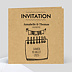 Carte d'invitation Petit Carnet