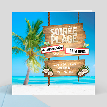 Fetes Occasions Speciales Surf Anniversaire Personnalise Carte Maison Cartes De Voeux Papeterie