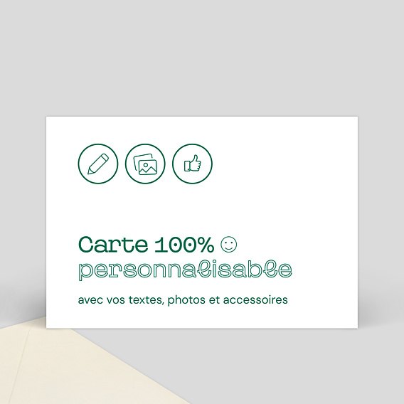 Carte Postale 100 Personnalisable