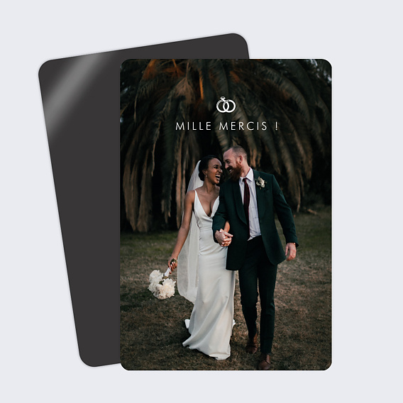 Carte remerciement mariage Icônes