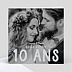 Invitation anniversaire mariage Anniversaire de Mariage 10 ans Recto