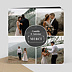 Carte remerciement mariage Photos Ardoise