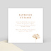 Cartes Invitation Mariage Ginkgo Délicats Verso