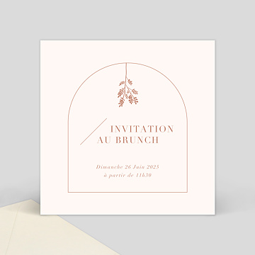 Invitation 2 en 1 - Popcarte