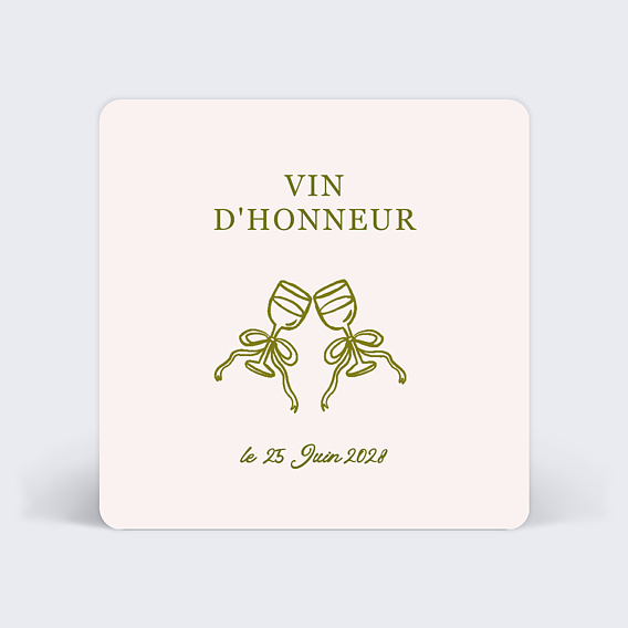 Cartes invitation mariage Table de fête