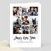 Carte de Voeux Multiphoto Chic