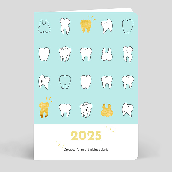 Carte de voeux entreprise Toutes ses Dents