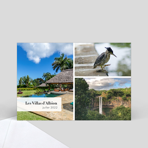 Carte Collaboration Bandeau - Les Villas d’Albion