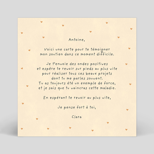 Correspondance Pansement Mignon Popcarte