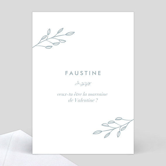 Faire Part Naissance Romantique Ambre Popcarte