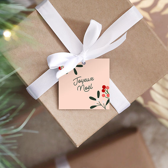 Etiquette de Noël Petit Cadeau - Popcarte