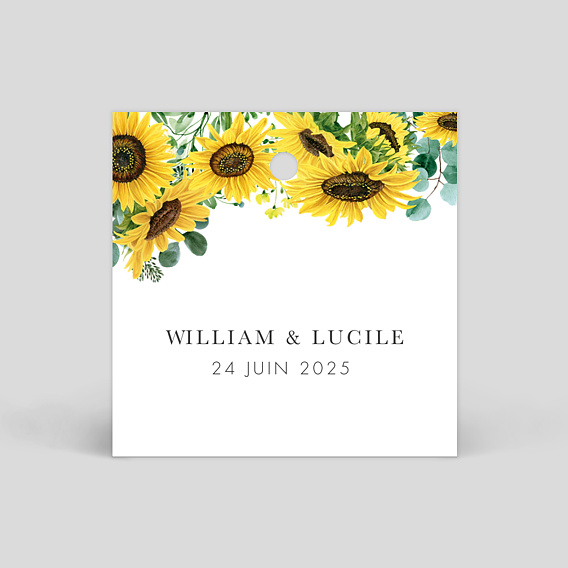 Etiquettes autocollantes Mariage Eucalyptus et Hortensia │ Planet Cards