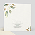 Faire part Mariage Feuilles de Jade Verso