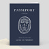 Faire part Mariage Passeport