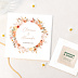 Faire part Mariage Flower of Fall avec Graines