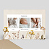 Faire part naissance Bouquet Sauvage Paysage Recto