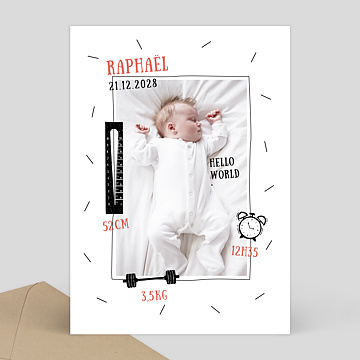 Faire Part Naissance Humoristique Popcarte