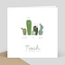 Faire part naissance Famille Cactus