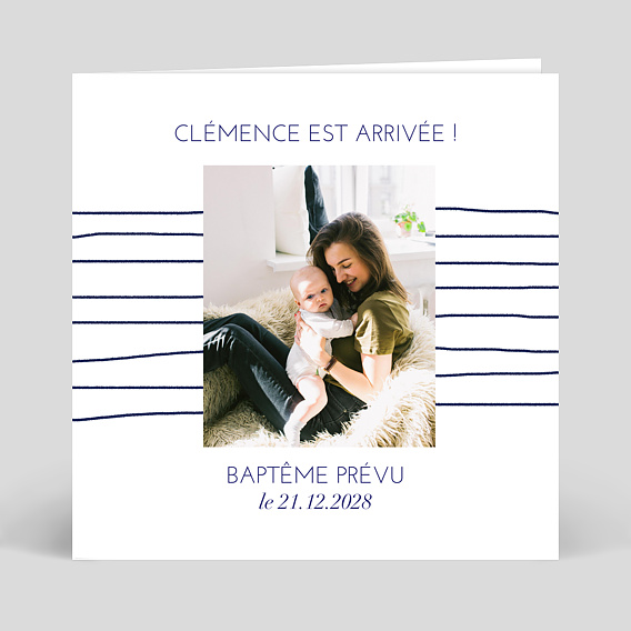 Faire part naissance Heureux Évènements 