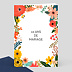 Félicitations Anniversaire de Mariage Bouquet Printanier