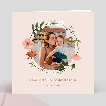 Carte Postale de Voeux : Happy Birthday pour Future Maman