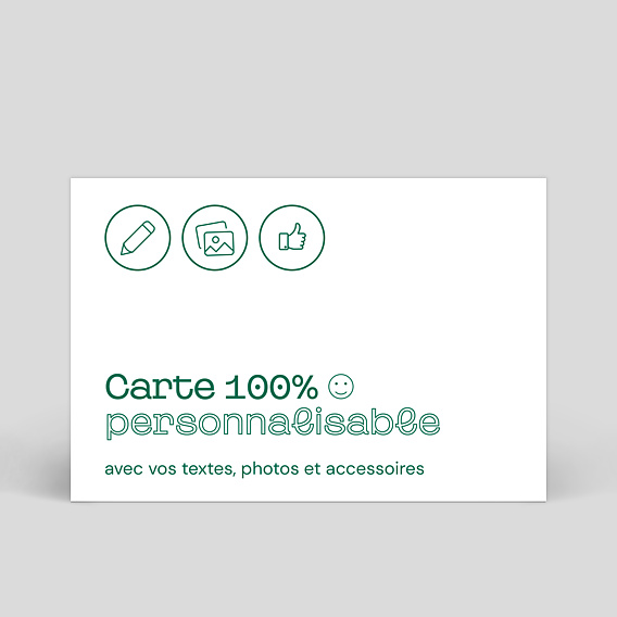 Carte fête des pères Fête des Pères 100% Personnalisable