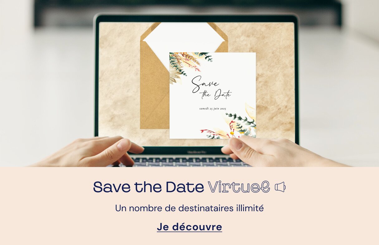 Save the date virtuel