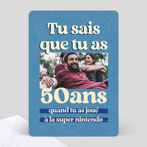 Invitation anniversaire Tu sais que tu as 40 ans