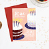 Invitation anniversaire Double Gâteaux Après 4
