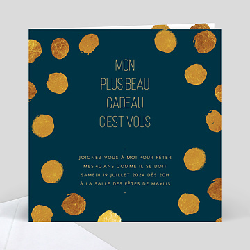 Carte Anniversaire Graphique Chic Popcarte