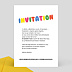 Invitation anniversaire La Boum Verso