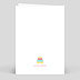 Invitation anniversaire Birthday Cake Verso