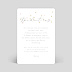 Invitation anniversaire Milestone Petits Pois Verso