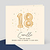 Invitation anniversaire Chiffre Ballon 18