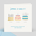 Invitation anniversaire Jamais 2 sans 3