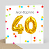 Invitation anniversaire Party 40