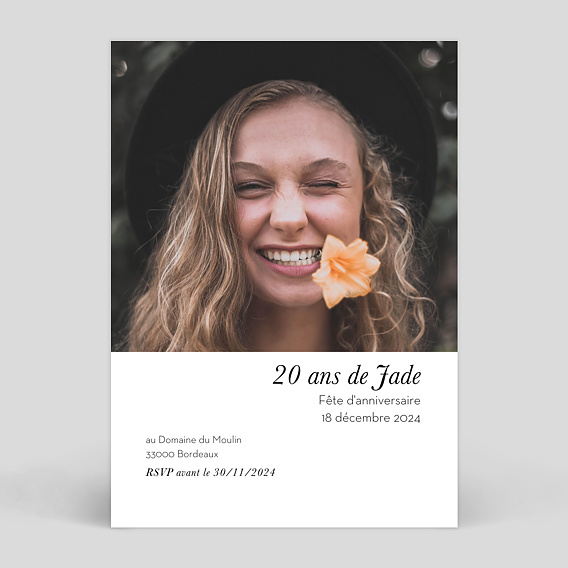 Invitation anniversaire Édito