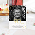 Invitation anniversaire 90 ans Chic Avant 1