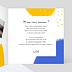 Invitation anniversaire Couleurs Intérieur Droit