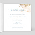 Invitation anniversaire Dorure Mystique Intérieur Droit