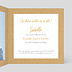 Invitation anniversaire Fanions Bucoliques Kraft Intérieur Droit